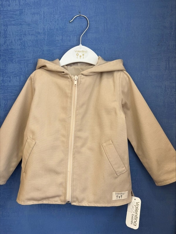KTM270 PARKA LONETA COLOR ARENA TOSTADO VALENTINA
