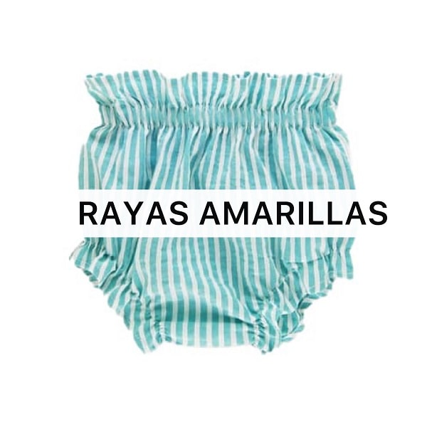 VE-246 RANITA CUBREL RAYAS AMARILLO