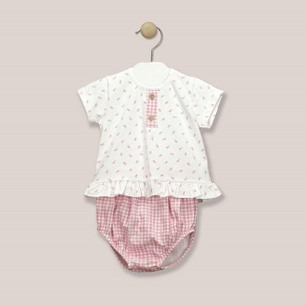 43261 CONJUNTO ALGODON 100% ROSA