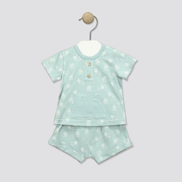 43236 CONJUNTO algodon 100% VERDE LIONS