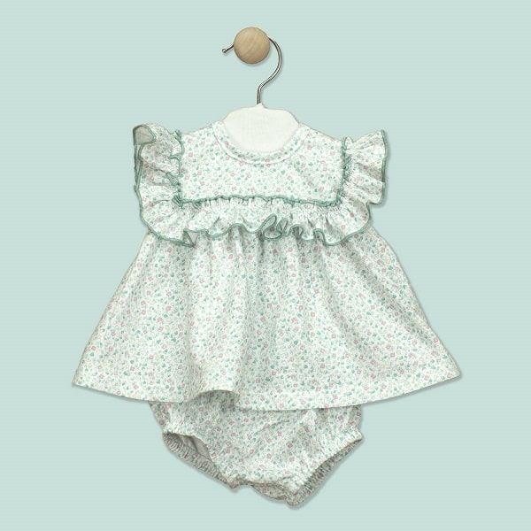 43296 JESUSITO FLOR LIBERTY TONOS VERDE LAGO