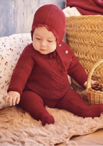 J8064 CONJUNTO 3P POLAINA JERSEY ROMBOS RIOJA