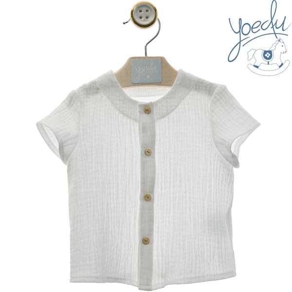 3977 CAMISA BAMBULA BLANCA