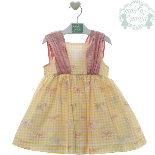 0512 VESTIDO AMARILLO FAMILIA ARPA